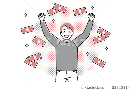 有錢的男人很開心 82215814