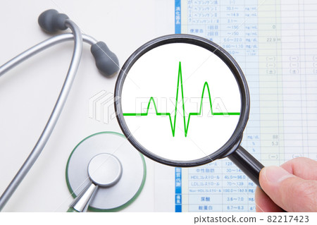 ECG medical image ECG medical image 82217423