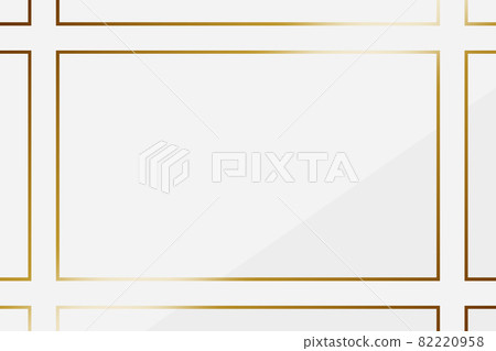 豪華絲帶背景水平位置白色和金色 82220958