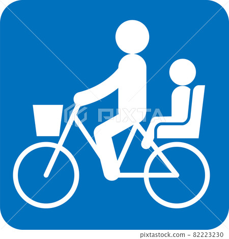 Pictogram of a child's bicycle Pictogram of a child's bicycle 82223230