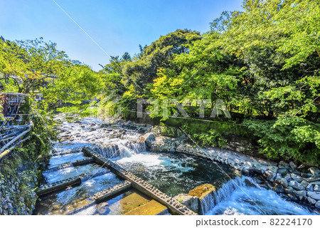 神奈川縣箱根湯本須雲川 82224170