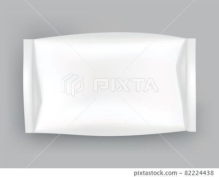 Packaging mockup or pouch template. Realistic glossy blank of doy pack, chip snacks, candy pack or cosmetic product package. Plastic pack template ready for branding Packaging mockup or pouch template. Realistic glossy blank of doy pack, chip snacks, candy pack or cosmetic product package. Plastic pack template ready for branding 82224438