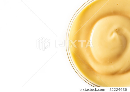 Pastry cream in a bowl Pastry cream in a bowl 82224686