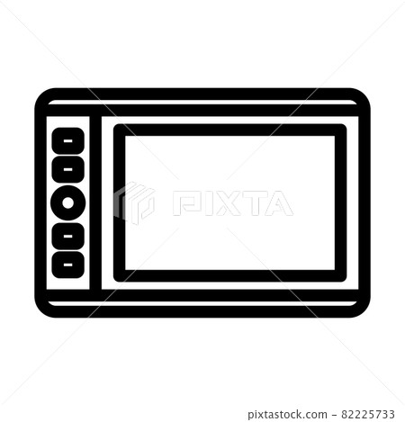 Graphic Tablet Icon Graphic Tablet Icon 82225733
