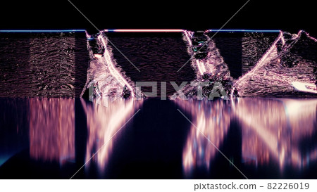 Abstract background with light reflections 4K UHD 3d illustration 82226019