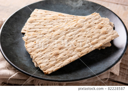 Traditional matzah bread 82228587