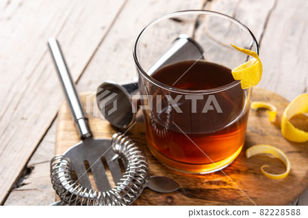 New Orleans sazerac cocktail 82228588