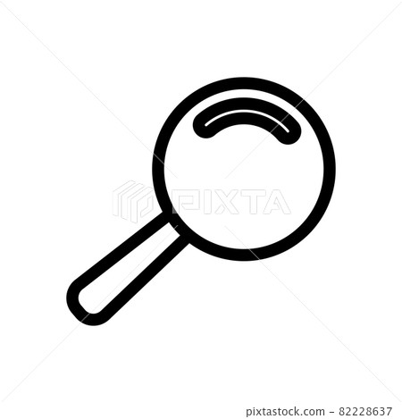 Icon Of Magnifier 82228637