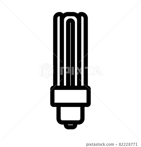 Energy Saving Light Bulb Icon - Stock Illustration [82228771] - PIXTA