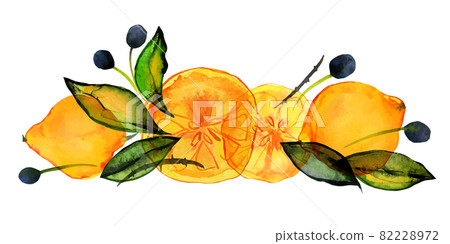 Lemons and olives bouquet 82228972