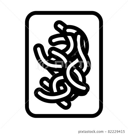 Icon Of Worm Container Icon Of Worm Container 82229415