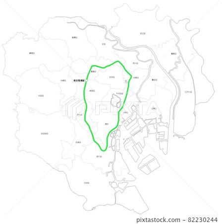 Takadanobaba Station on the Yamanote Line 82230244