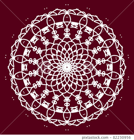 Simple mandala pattern Simple mandala pattern 82230956
