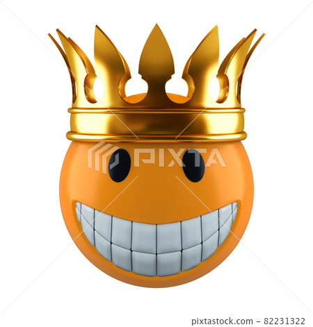 prompthunt: gaming emoji concept gold armor crown style of emoji