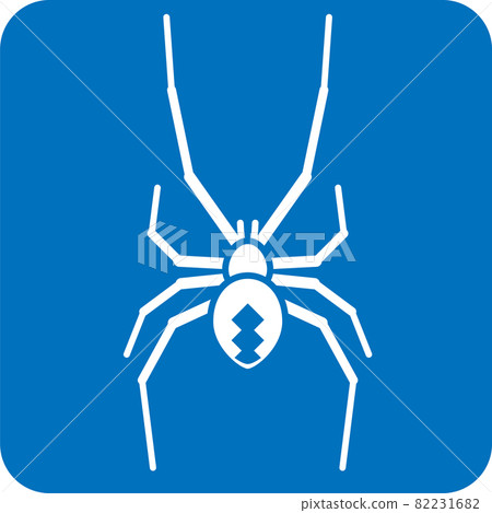 Redback spider pictogram - Stock Illustration [82231682] - PIXTA