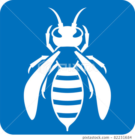Wasp pictogram 82231684