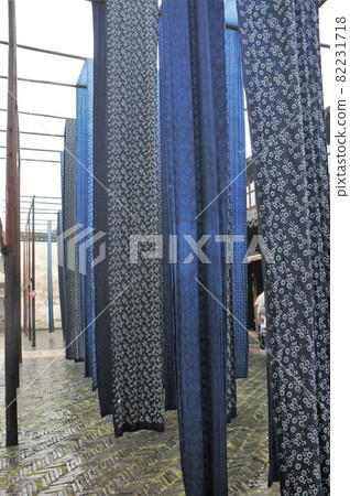 中國, 浙江省, 烏鎮, Indigo Hanafusakubo (靛藍染廠), 江南水鄉, 老城 82231718
