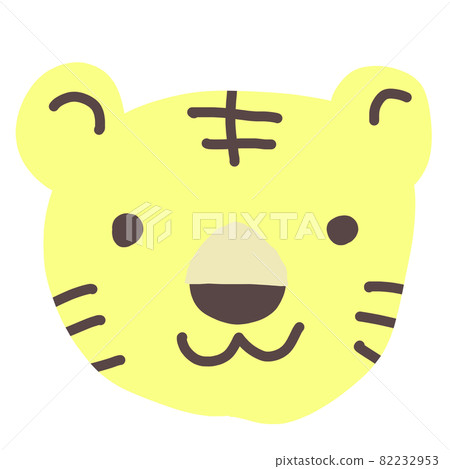 Cute smiling tiger Cute smiling tiger 82232953