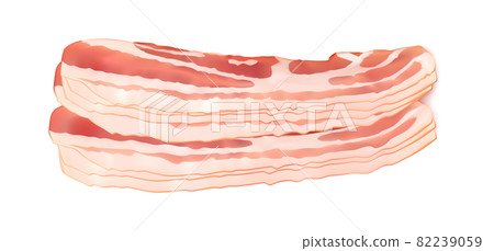 Slices of Prosciutto, Spanish Jamon Cut, Parma Ham Slices of Prosciutto, Spanish Jamon Cut, Parma Ham 82239059