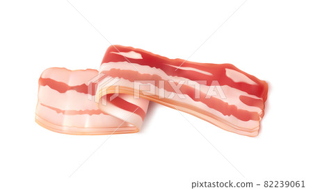 Slices of Prosciutto, Spanish Jamon Cut, Parma Ham Slices of Prosciutto, Spanish Jamon Cut, Parma Ham 82239061