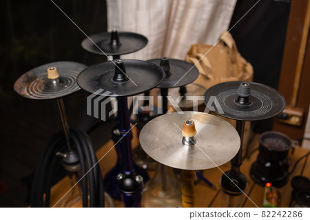 part of the hookah, modern design, on a background. 82242286
