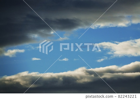 Morning sky in early autumn・Clouds illuminated by the morning sun・210908am Morning sky in early autumn・Clouds illuminated by the morning sun・210908am 82243221
