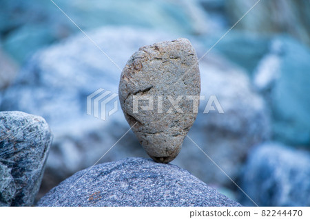 Sanbaseki Gorge Stone Balance Sanbaseki Gorge Stone Balance 82244470