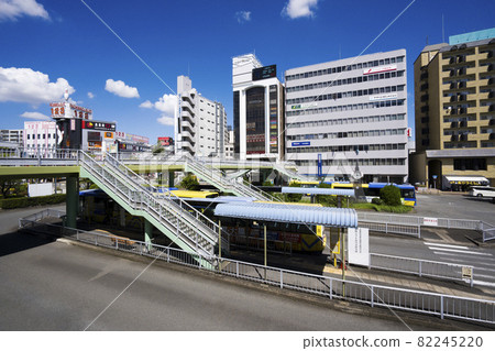 In front of Kintetsu Yao Station 82245220