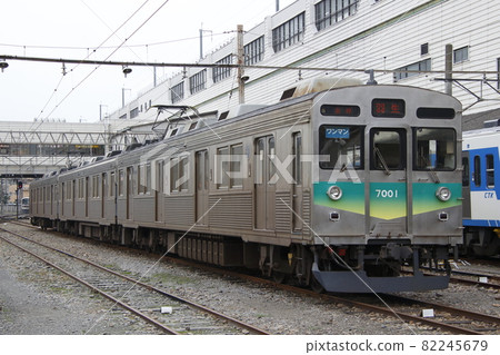 [CR] 秩父鐵路秩父本線7000系列列車（7001F：舊東急田園都會線車輛） 82245679