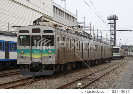 [CR] Chichibu Railway Chichibu Main Line 7000 Series Train (7001F: Former Tokyu Denentoshi Line Train) 82245685