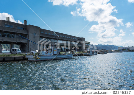 Shimane Peninsula 42ura Summer Ekumo Fishing Port (Etomo) 82246327