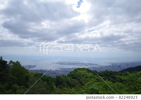 Scenery from the summit of Rokko Cable Station (daytime) 1 Scenery from the summit of Rokko Cable Station (daytime) 1 82246923