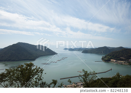 The beautiful sea of Hinase in Bizen City, Okayama Prefecture, Japan The beautiful sea of Hinase in Bizen City, Okayama Prefecture, Japan 82248138