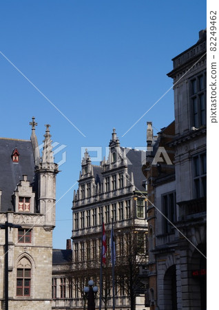 Scenery of Ghent Sint Perfs Square, Belgium Scenery of Ghent Sint Perfs Square, Belgium 82249462