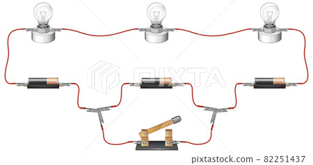 Science experiment of circuits 82251437