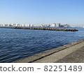 Scenery of port town 82251489