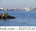 Scenery of port town 82251510