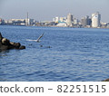 Scenery of port town 82251515