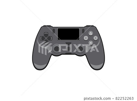 Game Station Logo Stock Vector