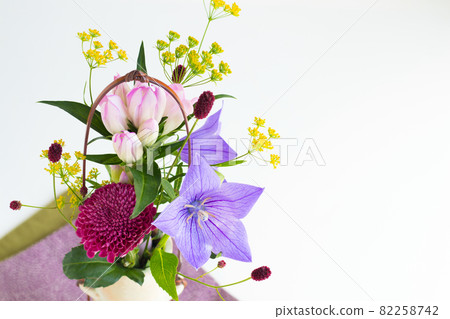 Kikyo, Gentiana, Sanguisorba 82258742