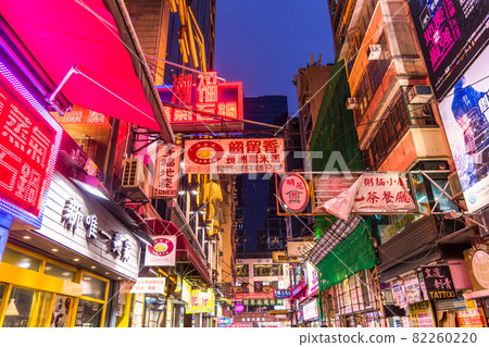《香港》尖沙咀市容及夜景 82260220