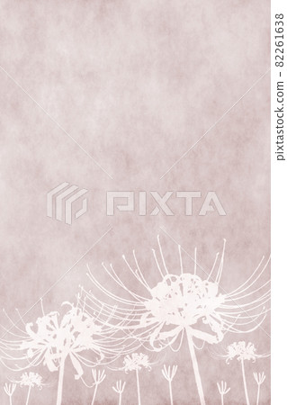 Background material-Silhouettes of multiple cluster amaryllis-Gray-Vertical composition Background material-Silhouettes of multiple cluster amaryllis-Gray-Vertical composition 82261638