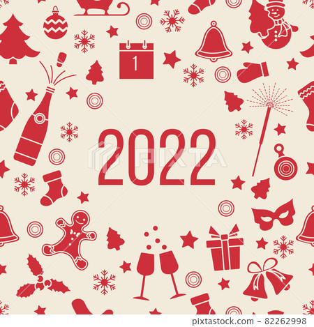 Happy New Year 2022 Merry Christmas Holiday Gift Happy New Year 2022 Merry Christmas Holiday Gift 82262998