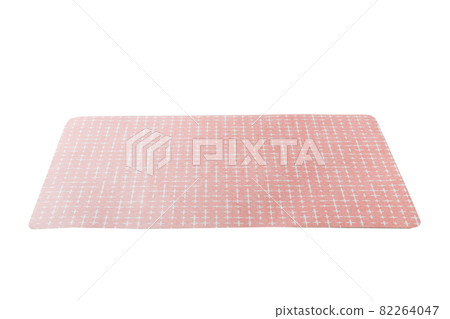 Empty Asian Food Background. place mat on wooden background perspective view with copy space flat lay 82264047
