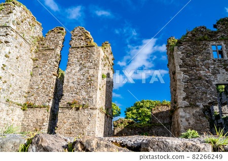 The castle ruins in Manorhamilton, erected in 1634 by Sir Frederick Hamilton - County Leitrim, Ireland The castle ruins in Manorhamilton, erected in 1634 by Sir Frederick Hamilton - County Leitrim, Ireland 82266249