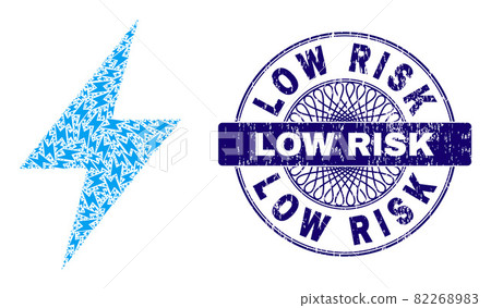 Electric Strike Recursion Mosaic of Electric Strike Items and Textured Low Risk Round Guilloche Seal Electric Strike Recursion Mosaic of Electric Strike Items and Textured Low Risk Round Guilloche Seal 82268983