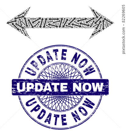 Horizontal Flip Fractal Collage of Horizontal Flip Items and Distress Update Now Round Guilloche Seal Stamp Horizontal Flip Fractal Collage of Horizontal Flip Items and Distress Update Now Round Guilloche Seal Stamp 82269605