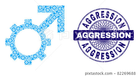 Technological Potence Fractal Composition of Technological Potence Icons and Textured Aggression Round Guilloche Seal Stamp Technological Potence Fractal Composition of Technological Potence Icons and Textured Aggression Round Guilloche Seal Stamp 82269688