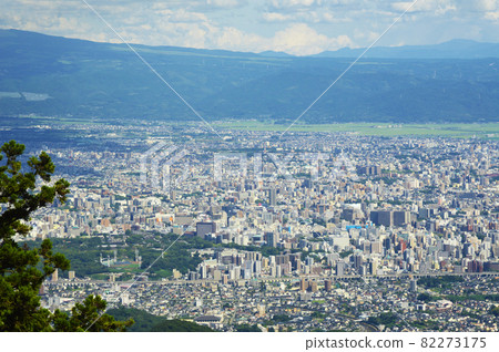 From Mt. Kinpu towards Kumamoto Castle From Mt. Kinpu towards Kumamoto Castle 82273175