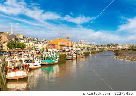 Trouville and Touques river 82273450